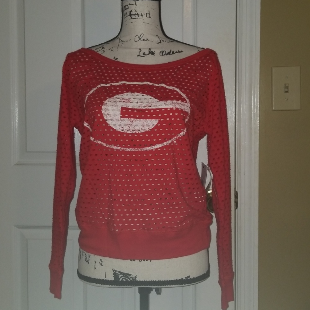 UGA Long Sleeve Jersey Shirt